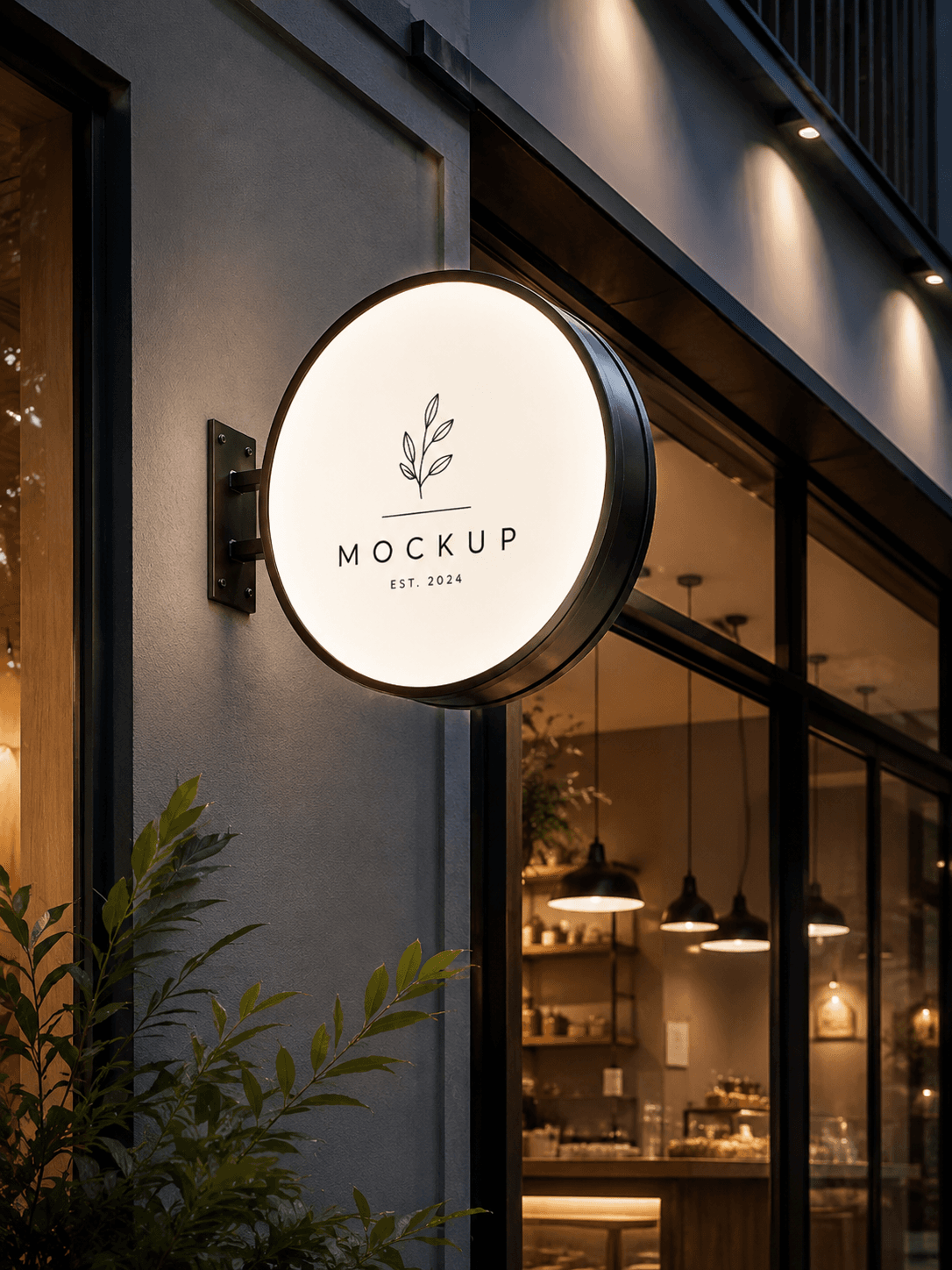 Mẫu hộp đèn quảng cáo mica có đèn LED
