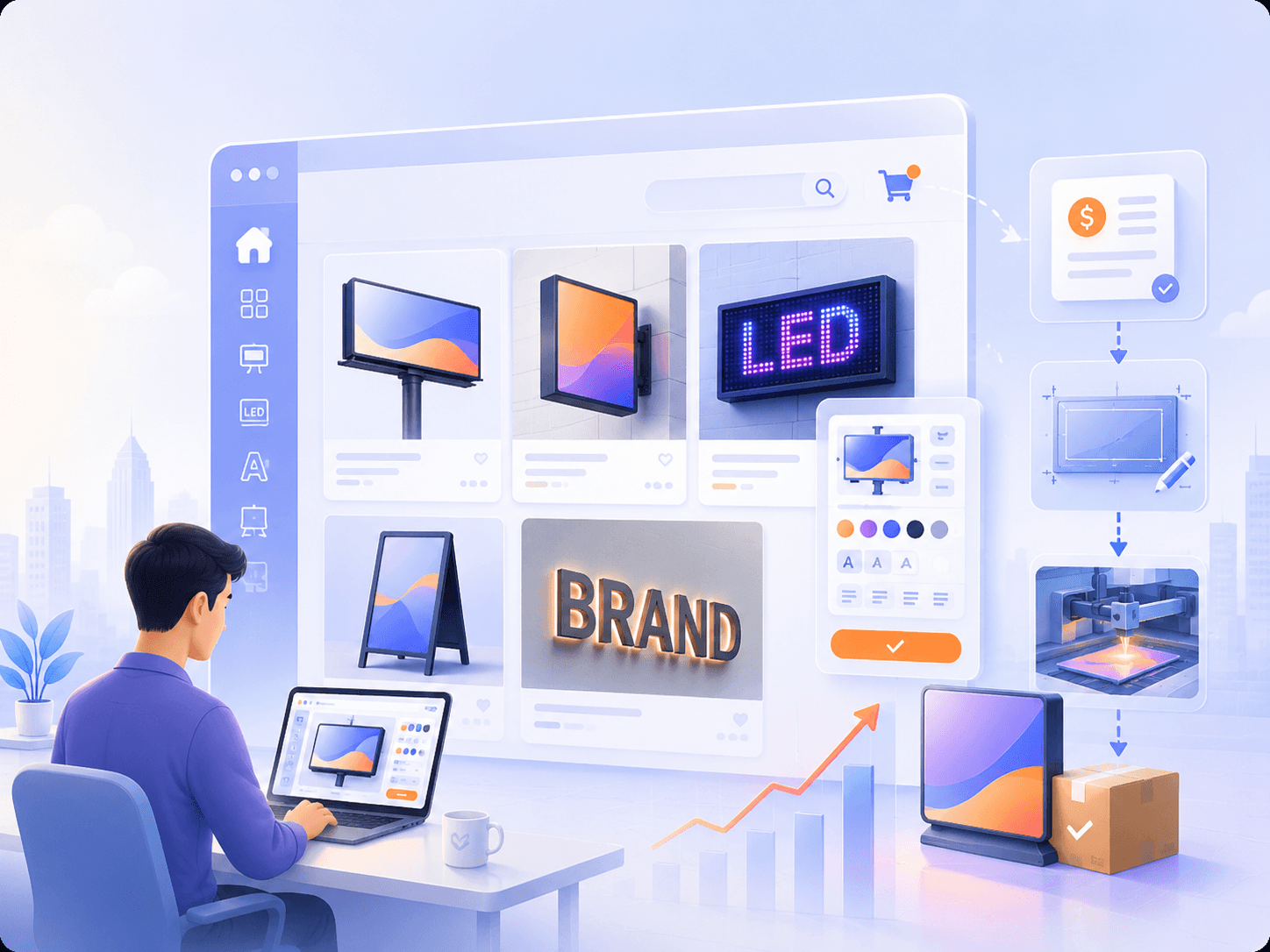 Tầm nhìn của Cửa Hàng Bảng Hiệu